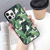 Banana Leaf Phone Case For iPhone 17 Air 13 12 14 15 16  Cover For Apple Pro Max 6S Plus Coque