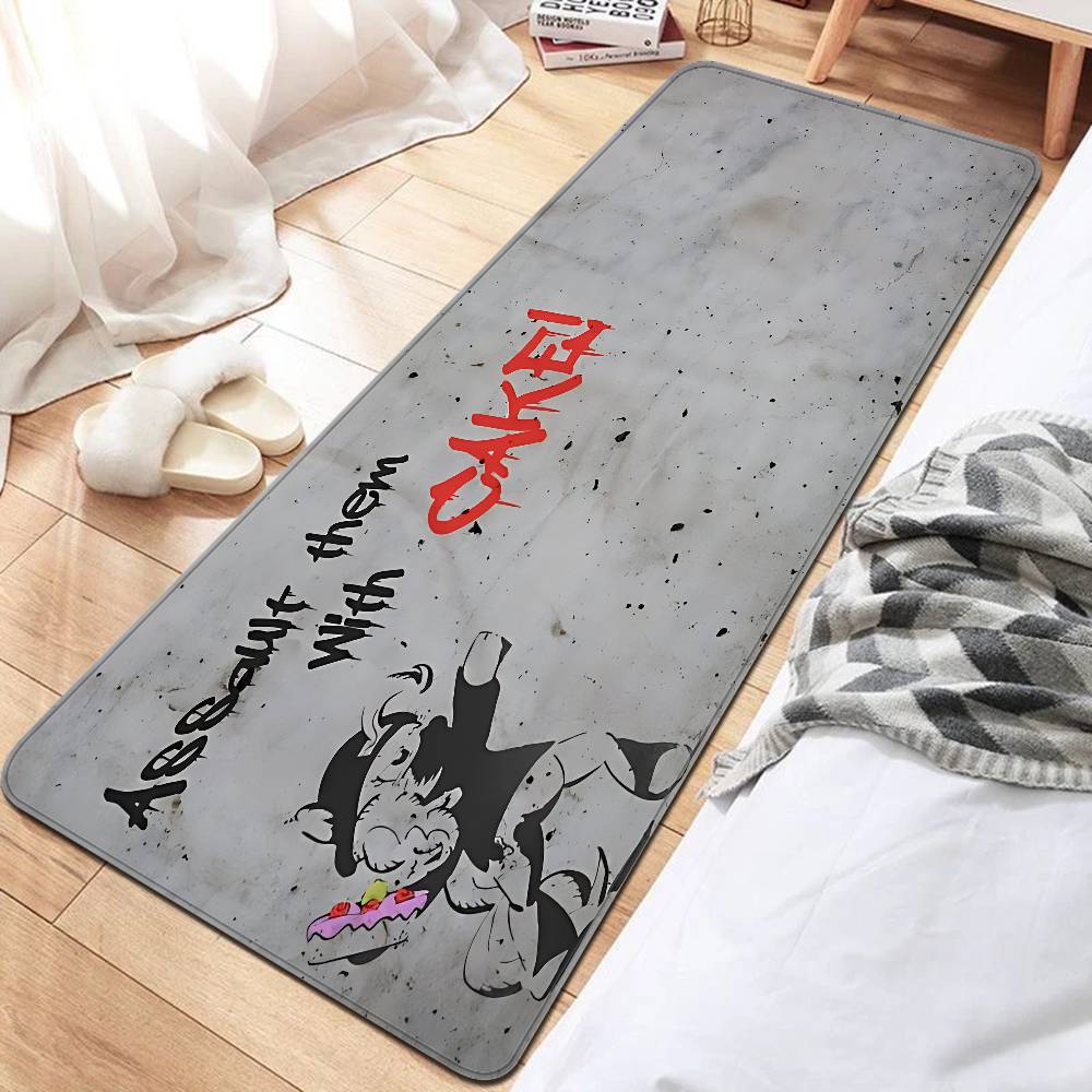

Artist Banksy Kitchen Mat Kids Room Bedroom Decoration Balcony Anti-Slip Doormat Living Room Alfombra 50x80cm