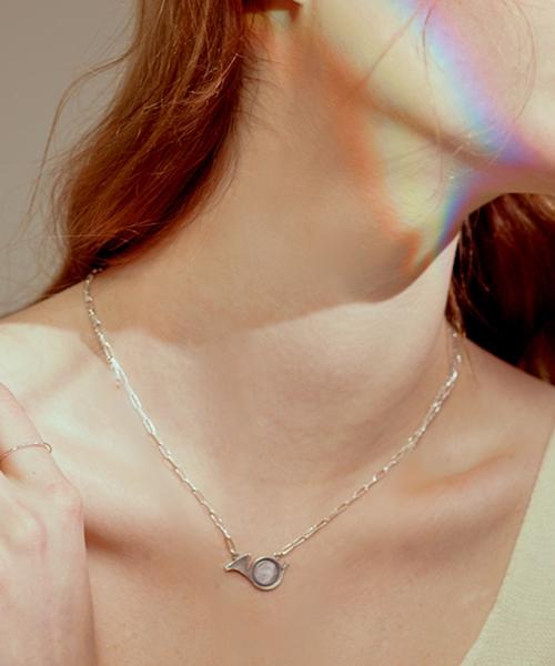 Bonbeau Mini Horn Silver Necklace Pendant