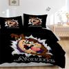 Custom Textile Thunder Cat Bedding 3 Piece Set HD Print Duvet Cover Pillowcases for Teens Adult Bedroom Decoration