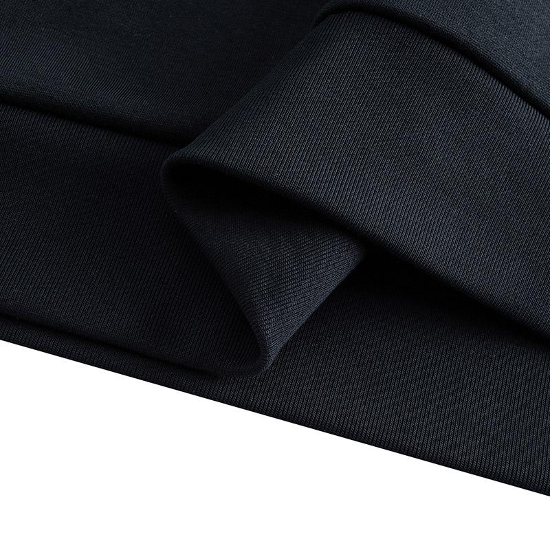 Anta Simple And Comfortable Versatile Round Neck Pullover Long Sleeve Fleece Sweatshirt Men Sweatshirt 952547711-2