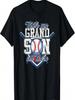 Das ist mein Enkel da draußen Baseball Großeltern T-Shirt Geschenk T-Shirt