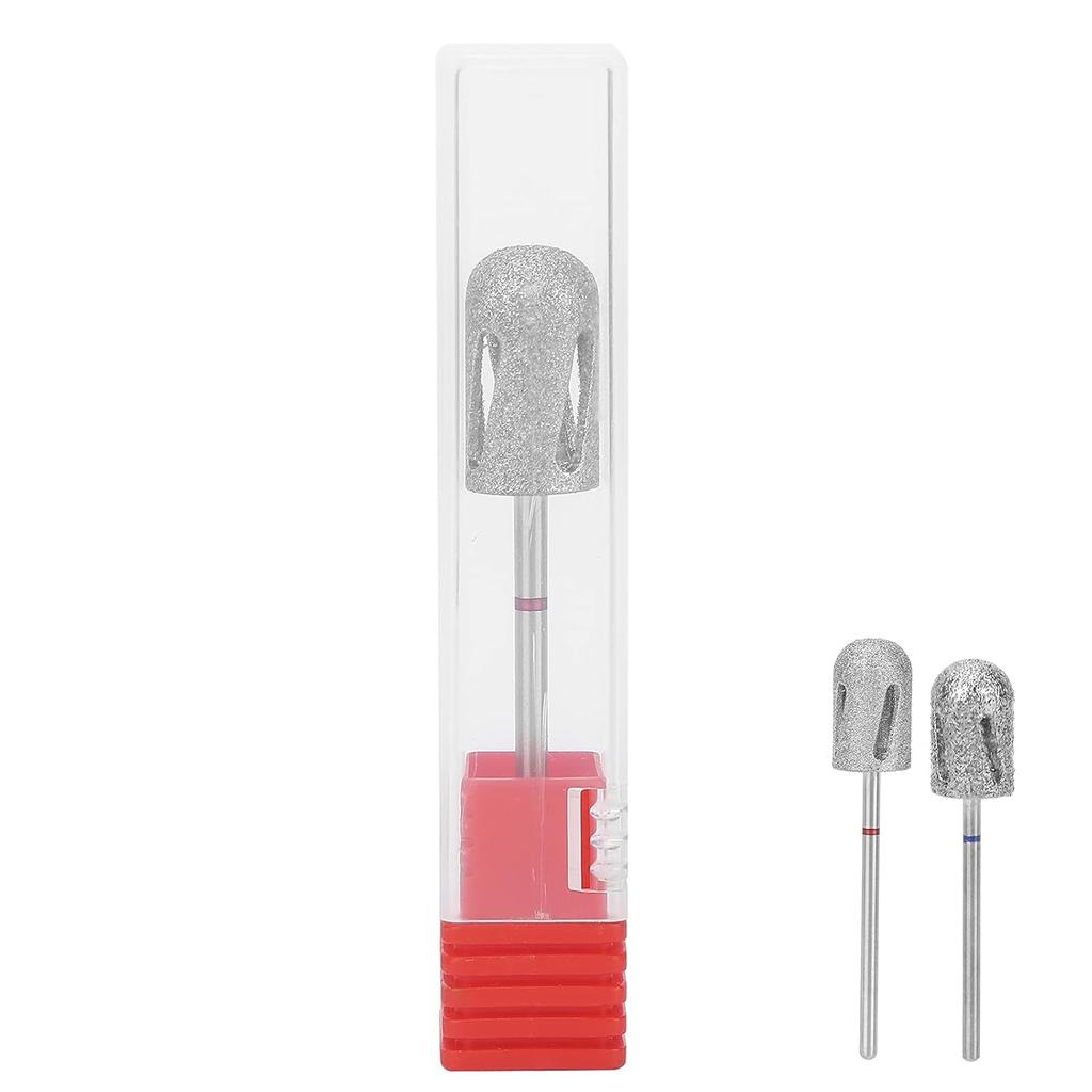 Pedicure Drill Bits for Feet,Pedicure Skin Bit,Pedicure Drill Bit Safety Enough to Use,Stainless Steel Pedicure Drill Bit for Foot Calluses,Foot Nail