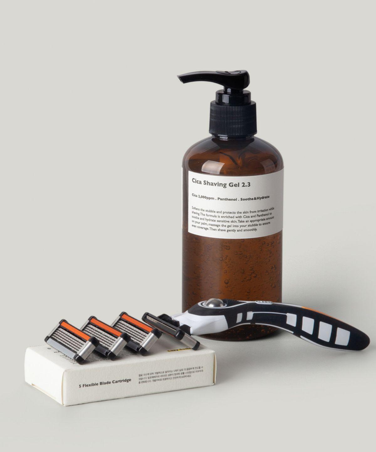 Cica Shaving Gel Shaving Set