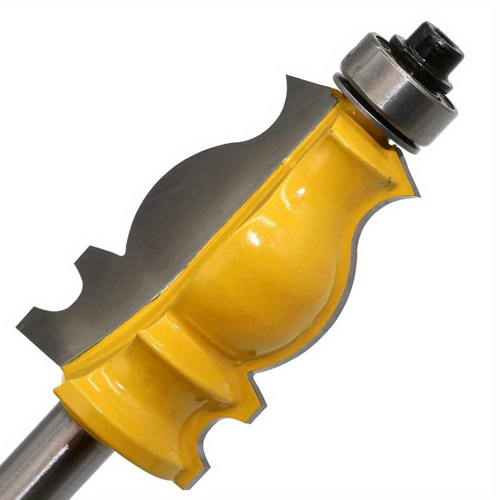 1 Stück Fischschwanz Handlaufschneider mit 8 Griffen für Heimdekorationslinie Holzbearbeitung Fräser Handlauf Winkellinienschneider