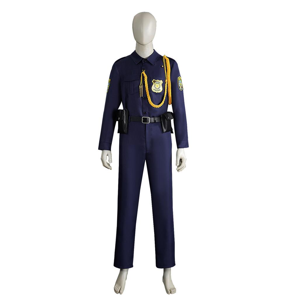 Zootopia Nick Officer Cosplay Costume For Halloween And Anime Role Play