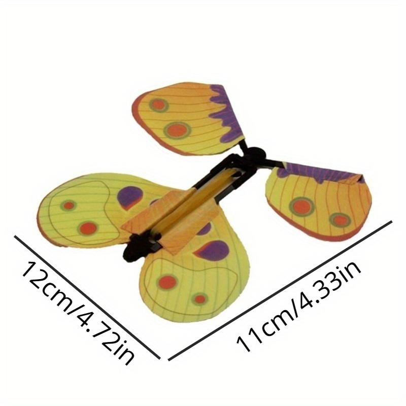 1 Pcs Magic Hand Transformation Fly Butterfly Magic Tricks Props Funny Novelty Surprise Prank Joke Mystical Fun Random Color