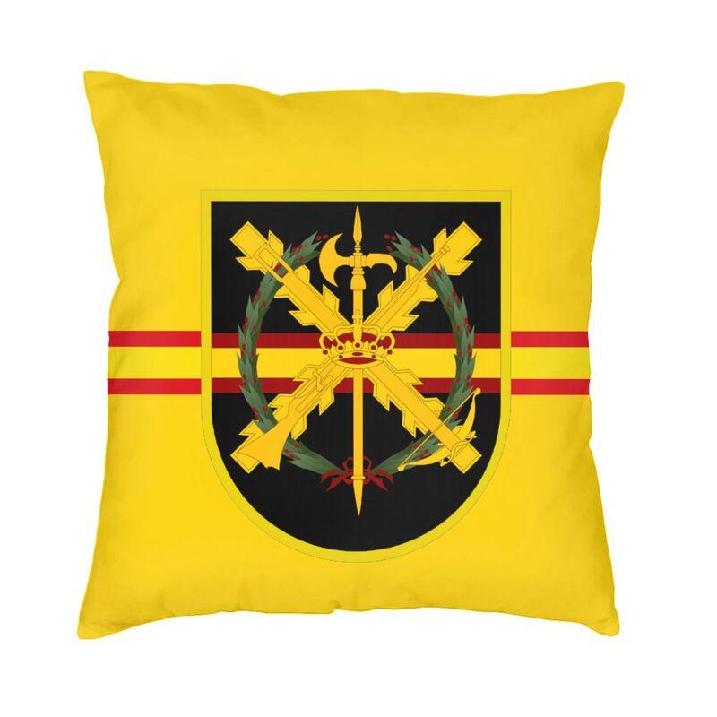 Spanish Legion Espanola Flag Cushion Cover 45x45 Cm Zipper Spain Coat Of Arms Soft Luxury Throw Pillow Case for Sofa Pillowcase