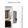 Bluetooth Electronic Door Lock Smartlock Tuya APP Remote Control IC Card Motor Lock Invisible Keyless No Drill Hole Installation