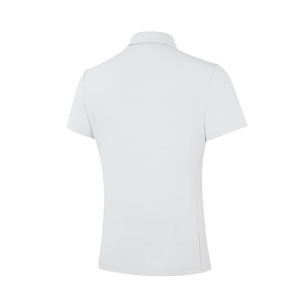 Li-Ning Fashionable Breathable Polo Shirt Women tops Light-Gray APLW248-6