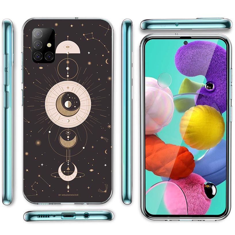 Moon Mystery Totem Witche Phone Case For Samsung Galaxy A52 A32 A22 A12 A51 A31 A50S A30S A20S A10S Note 20 Ultra 10 Plus S10 A7