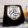 1PC Al-Shabab FC Print Flannel Blanket, High quality All Seasons, Home Decor, Warmth and Comfort, Perfect for Christmas Gifts