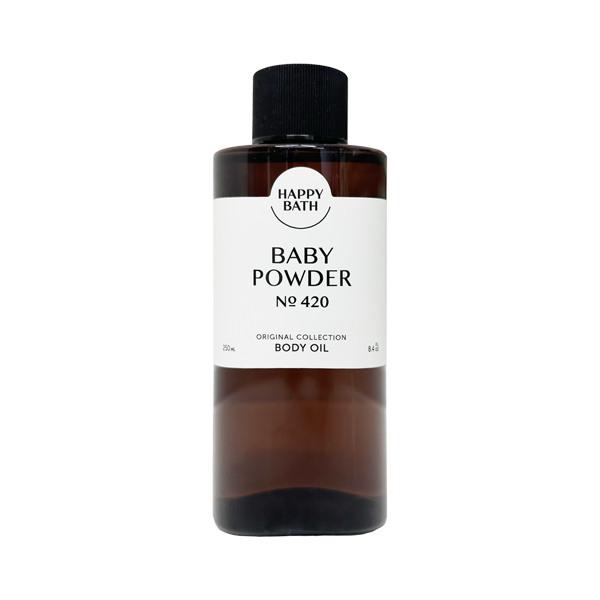 HAPPY BATH Original Collection Body Oil Baby Powder 250ml