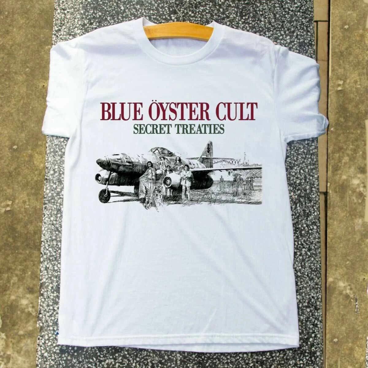 Blue Oyster Cult Secret Treaties Album Shirt White Unisex S-5XL XL