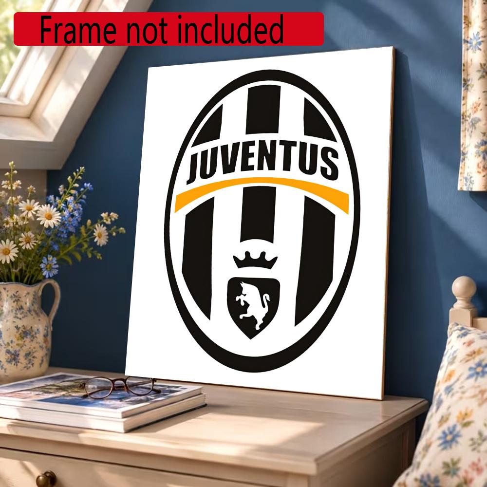 Juventus 5D Diamond Painting Round Diamond Rhinestones Mosaic Diamond Embroidery Wall Paintings Rhinestones Gift Frameless