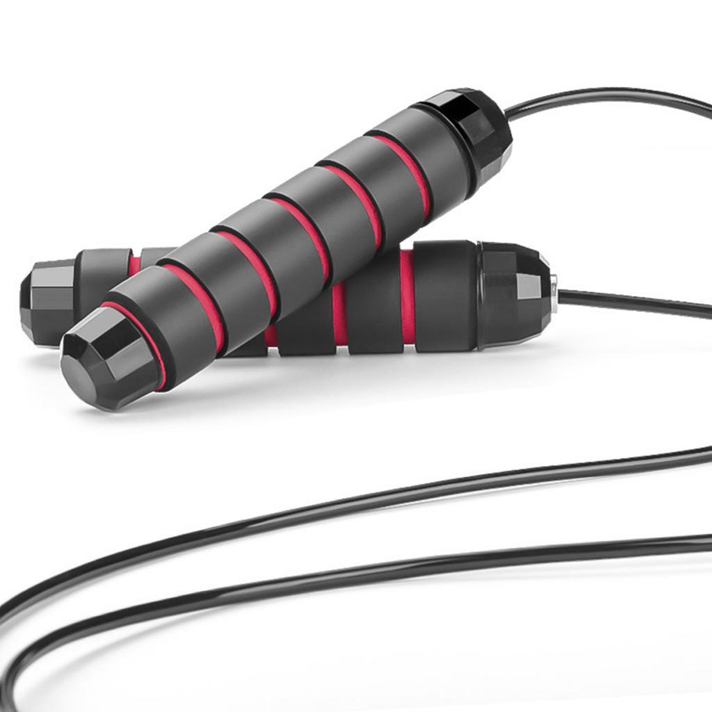 Adjustable Skipping Rope Jump Rope Fitness Rope Sports Rope Steel Wire Rope for Skipping 9.8ft