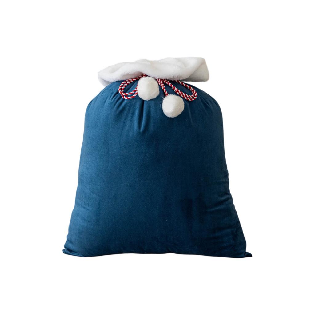 Christmas Gift Bag Candy Gift Drawstring Bag Christmas Velvet Bag