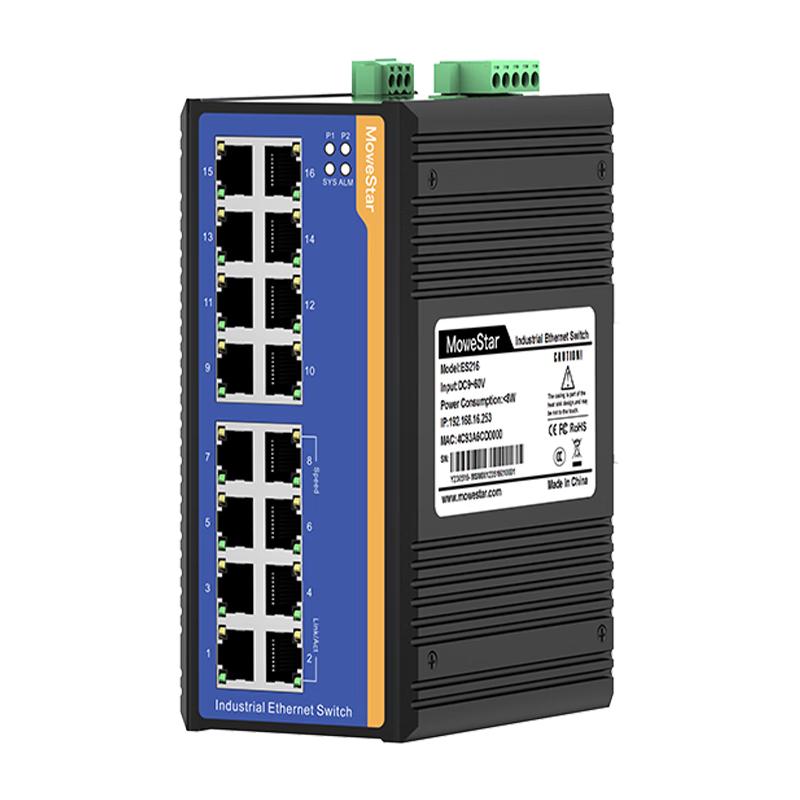 

MoweStar Industrial Rail-Mount Ethernet Switches