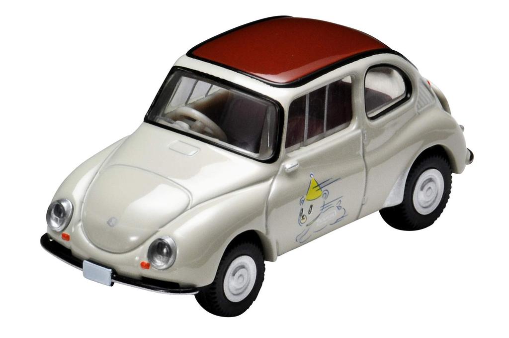 Tomica Limited Vintage Neo TLV x Subacomi Scale Subaru 360 1961 Beige Finished Product 1/64