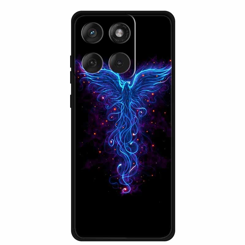 Phone Case For Motorola Edge 70 5G 2025 Back Cover Case Black Silicone Soft Funda Para For Motorola Moto X70 Air 5G Case Coque