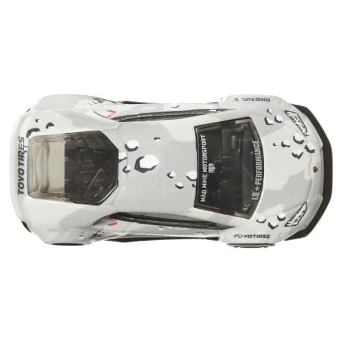 Hot Wheels Car Culture Slide Street Liberty Works Lamborghini Huracan Vehicle Toy Miniature Car for Ages 3 and Up, White, HKC84