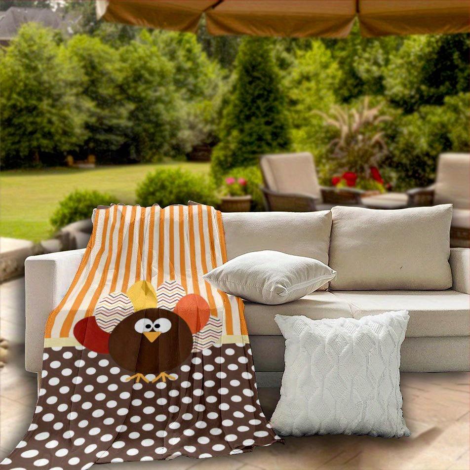 Thanksgiving Blessings Blanket Cozy Flannel Throw for Family Gatherings AllSeason Comfort Festive Gratitude Gift