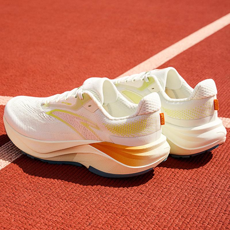 Anta Champion 4 Plus Pohodlné Sportovní Odpružení Nárazů Odolné proti Opotřebení Prodyšné Nízké Neformální Běžecké Boty Pánské tenisky Čistě Bílé 112535561-4