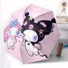 1pc My Melody and Kurome Cinnamoroll Automatic Opening and Closing Umbrella, Lightweight 3-Fold, With Cute Cartoon Characters, Suitable for Home, Outd
