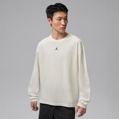Jordan T Shirts Men s White Crew Neck Moderate XL