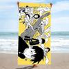Mob Psycho 100 Print Beach Towel, Large Soft Quick Dry Towel for Beach Camping Swimming