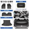 LUCKEASY Set of 3D Floor Second Floor and Luggage Mat for Toyota Prius 30 Series and Late May 2009 December Custom Designed for Your These 3D Floor