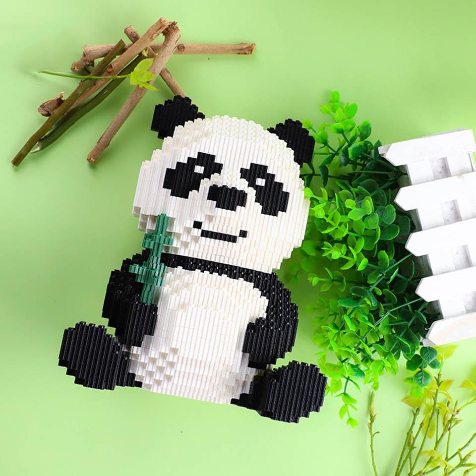 Buy Cute Panda Building Blocks Model Toys Lovely Animals Block Creator