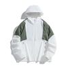 UPF10 + Outdoor Sunscreen Clothing Men's and Women's Color Matching Breathable Cycling Clothing Tooling Clothing Japanese UV Protection Jacket Tide