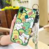 Kickstand Fashion Design Phone Case For Blackview A60 Pro Dirt-resistant Wrist Strap Anti-dust Shockproof Silicone Ring