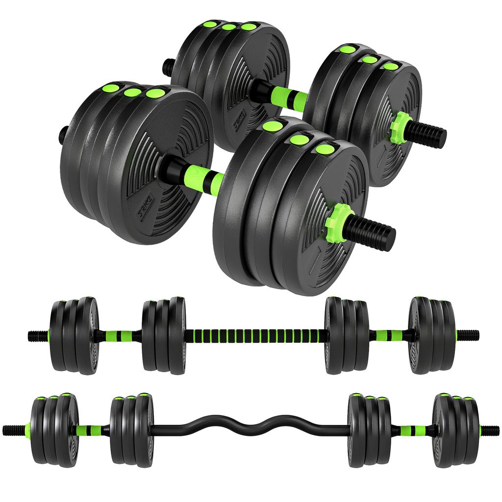 Adjustable Dumbbell Set 25 KG Dumbbell Set Dumbbells Barbells Weight Set for Strength Training