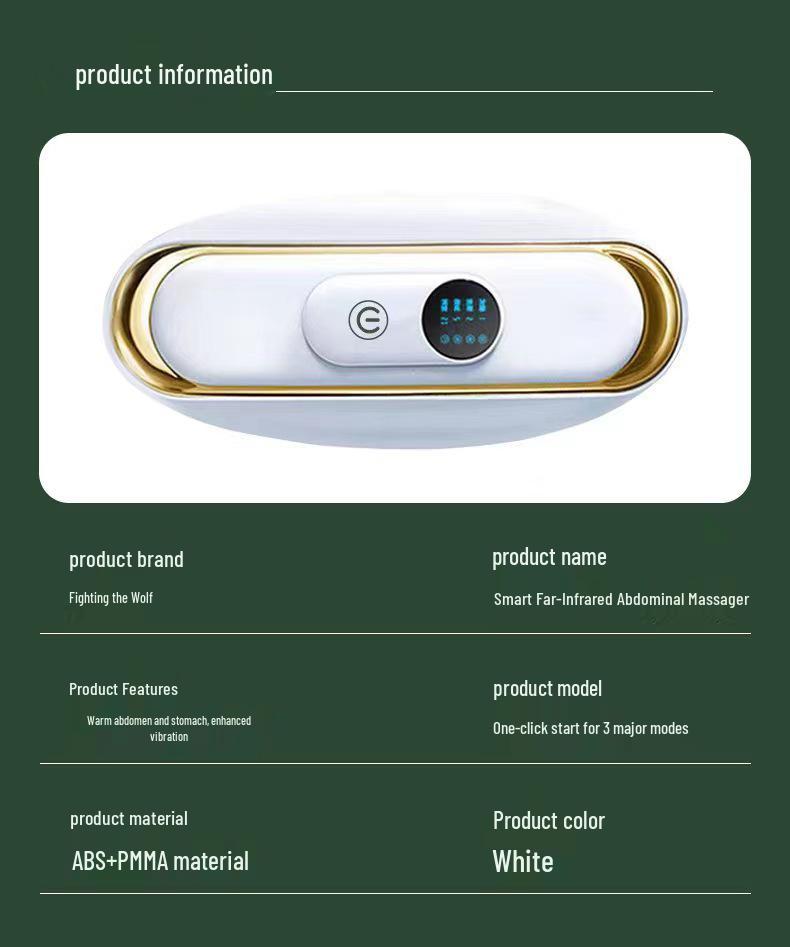 Lux Cross-Border Abdominal Massage Belt: Office & Home Belly Kneading Device