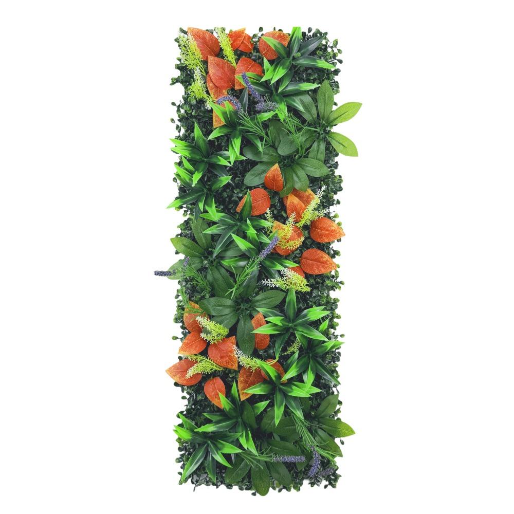 Flower Artificial Eucalyptus Carpet DIY Simulation Maple Plant Sheet Living Room