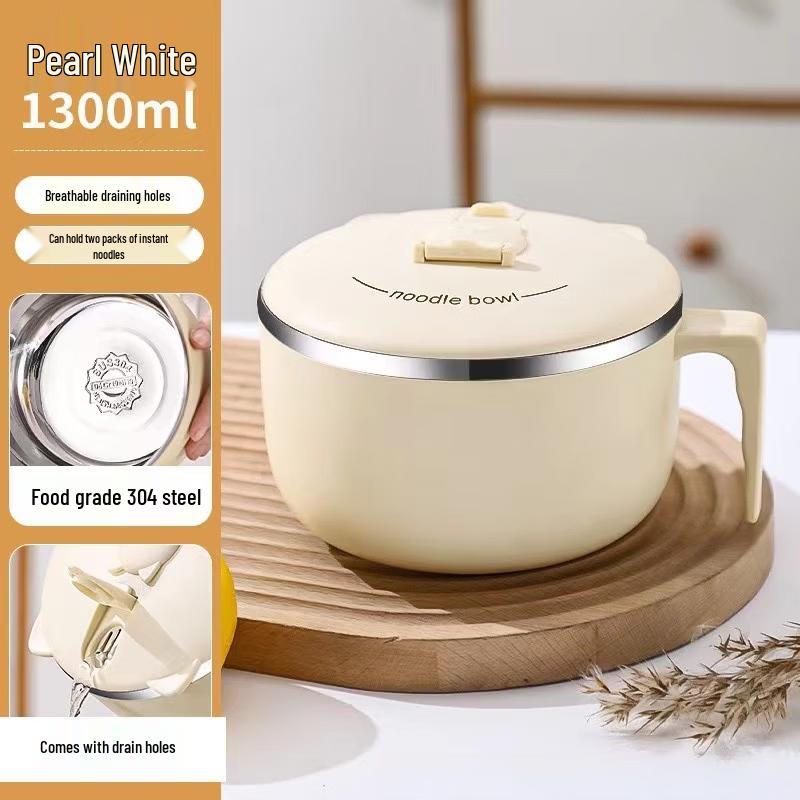 

ZISIZ 304 Stainless Steel Instant Noodle Bowl