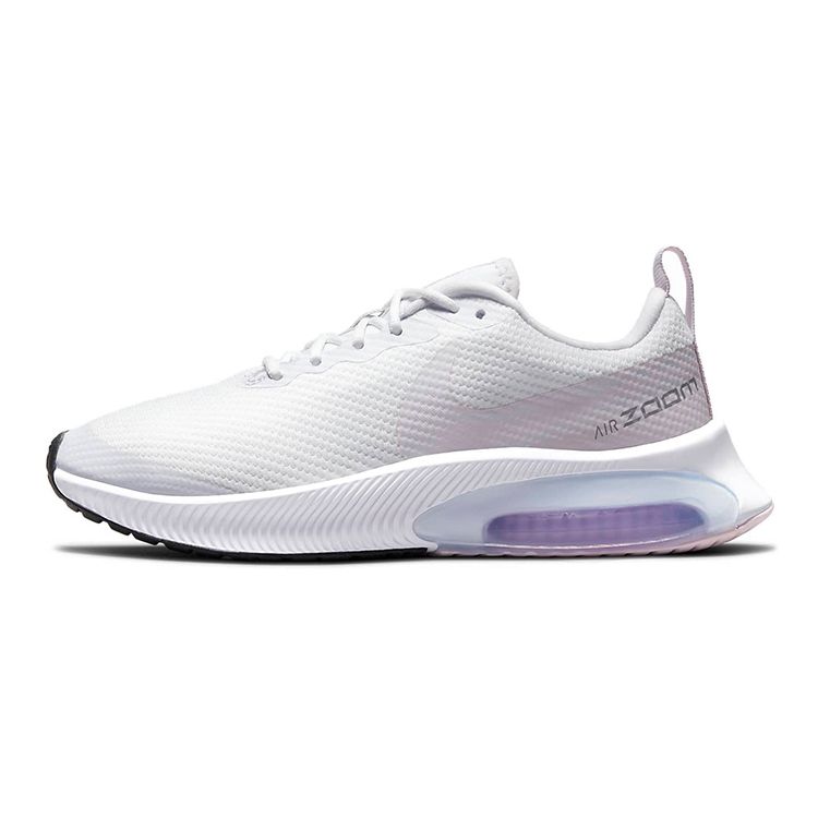 Nike Air Zoom Arcadia GS White Light Violet Kids Sneakers Metallic-Platinum CK0715-102