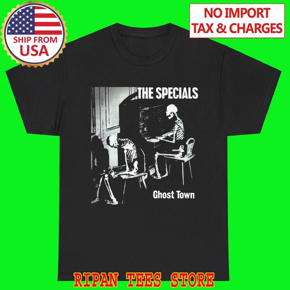 The Specials Ghost Town Black T-Shirt Tee Top Unisex S