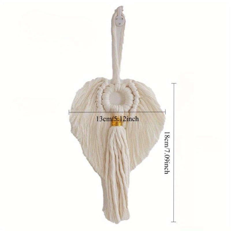 1pc Hand-woven Five-pointed Star Pendant Bohemian Cotton Wall Hanging Gift Gifts