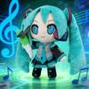 HOT SALE Hatsune Miku Fufu Plush Doll Fuwafuwa Anime Kawaii Cute Cool Toys Dolls Plush Room Car Desk Decor Birthday Gift for Fan