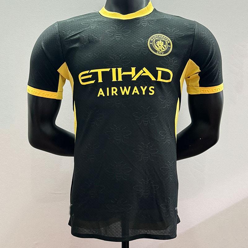 Manchester City 2026-2027 Melns Spēlētāja Īssleeve