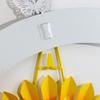 Flower Wind Spinner Windmill Toy Decoration Handheld Pinwheels Decoration Colorful Flower Sculpture For Backyard