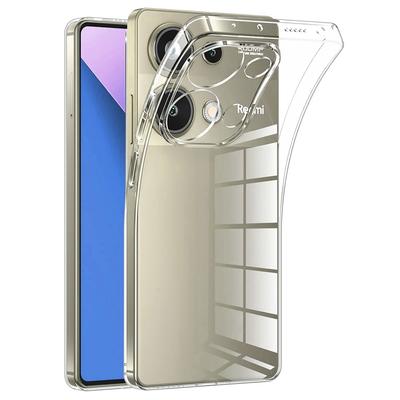 Ultra Thin Silicone Soft Case For Xiaomi Redmi Note 14 13 12 Pro Plus Pro+ 4G 5G Clear Back Cover Transparent Shockproof Shell