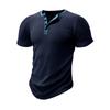 Men's Casual Stylish Textured Knitted Top - Men's Stretch Golf Sport Breathable Short-sleeved Shirt
