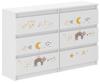 Children's Chest of Drawers R-120 KITTY