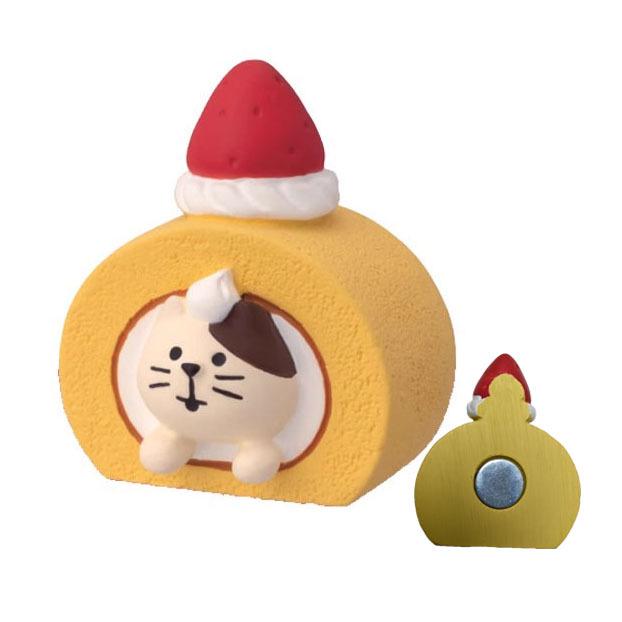 Japanese Cat Magnet: Cute Resin Sticker & Message Clip Toy for Refrigerator Decor