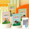 4 Stück Magisches gerilltes Schreibübungsheft Kalligrafie-Übungsbuch Für Vorschulkinder Schreibfähigkeiten Üben
