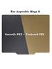 For Anycubic Mega S Build Plate Smooth Textured PEY +PEI Sheet 220x240mm Double Sided Printing Spring Steel Magnetic Print Bed